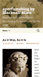 Mobile Screenshot of aperfumeblog.com
